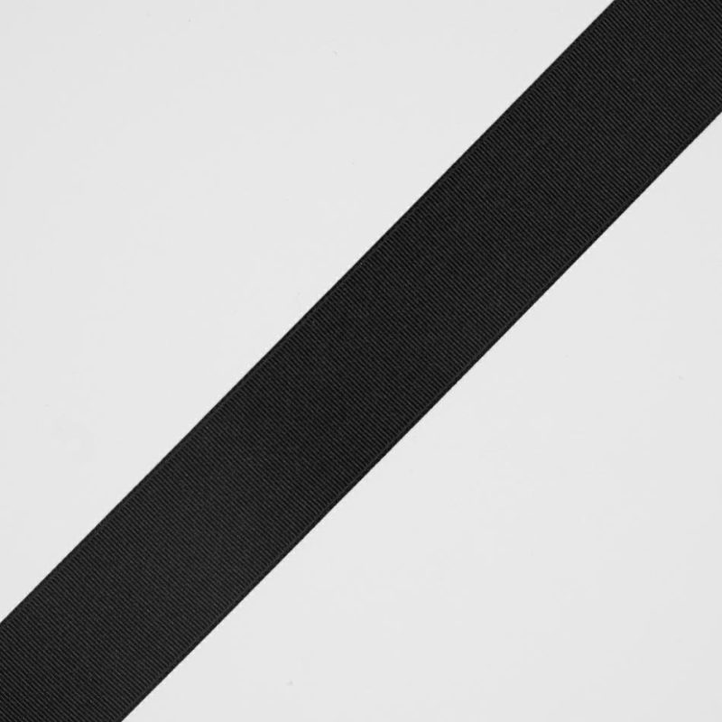 Grosgrain | Black Grosgrain Ribbon Grosgrain Black