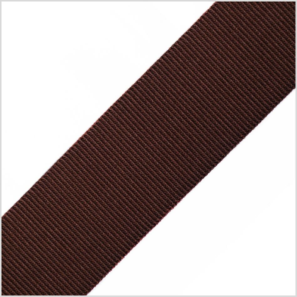 Grosgrain | Brown Stretch Grosgrain – 1.5" Grosgrain Brown