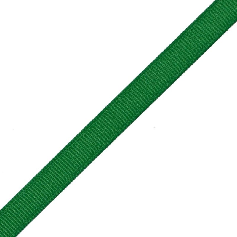 Grosgrain | Emerald Grosgrain Ribbon – 0.375" Grosgrain Emerald