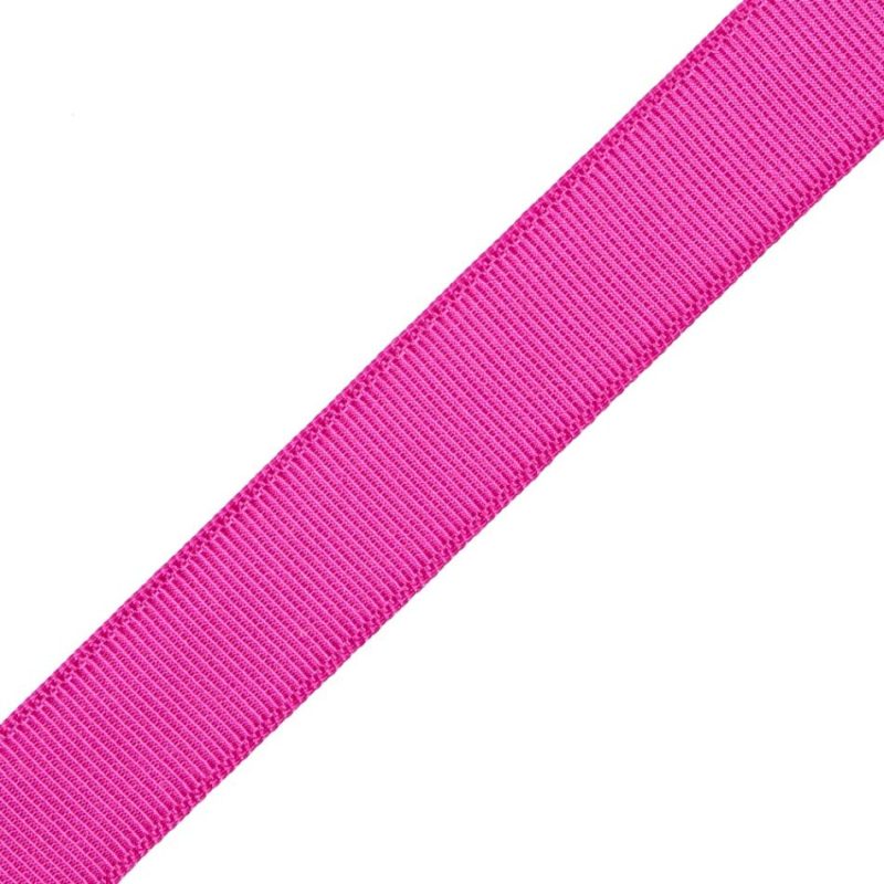 Grosgrain | Fuchsia Rayon Grosgrain Ribbon – 0.375" Grosgrain Fuchsia