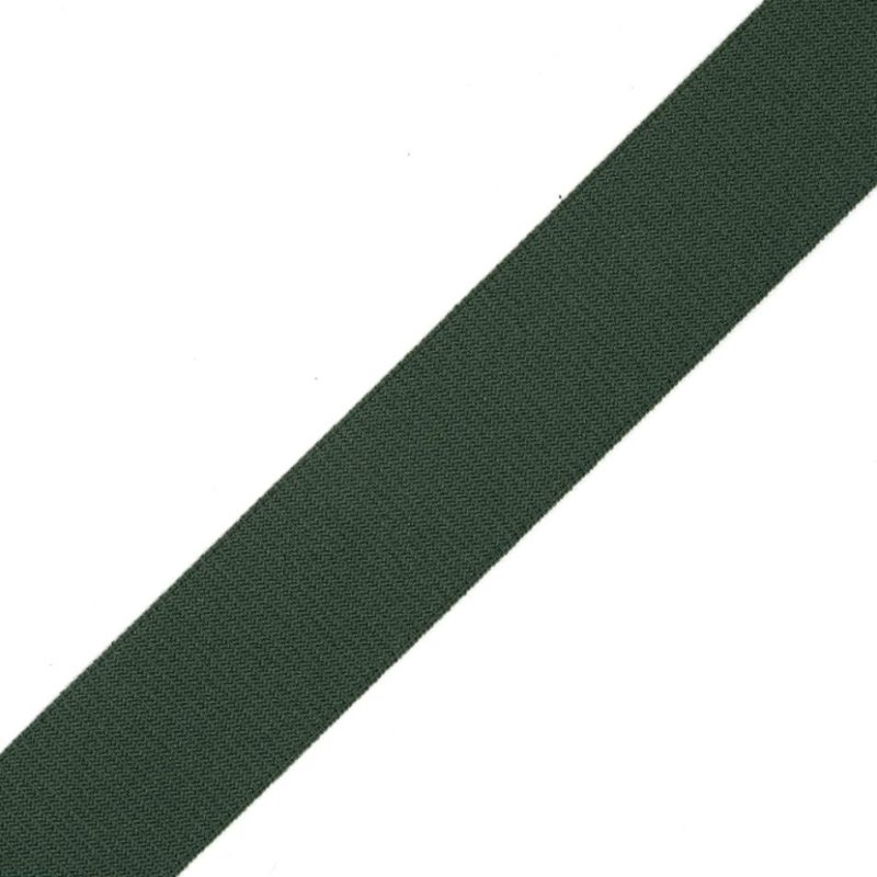 Grosgrain | Green Stretch Grosgrain Ribbon – 1" Grosgrain Green