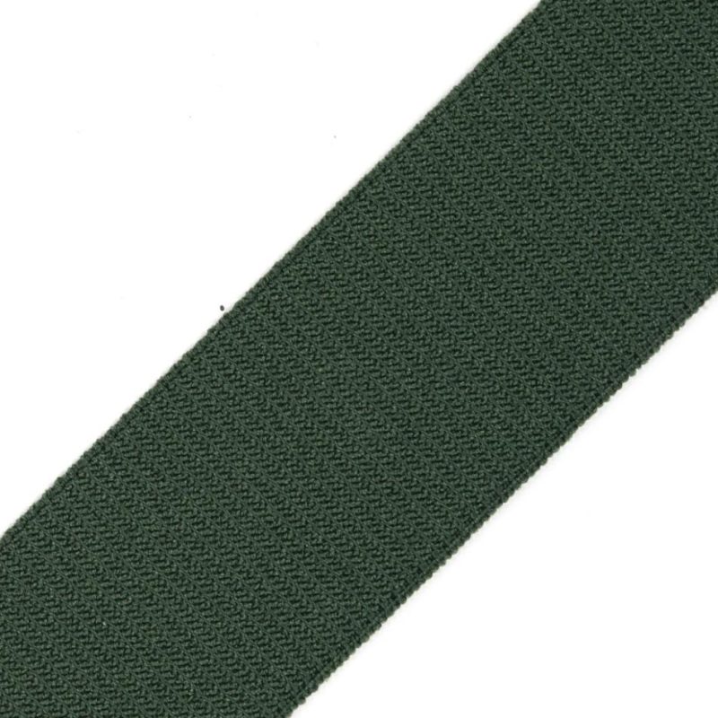 Grosgrain | Green Stretch Grosgrain Ribbon – 1" Grosgrain Green