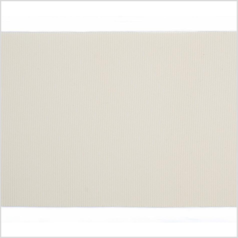 Grosgrain | Ivory Stretch Grosgrain – 4" Grosgrain Grosgrain