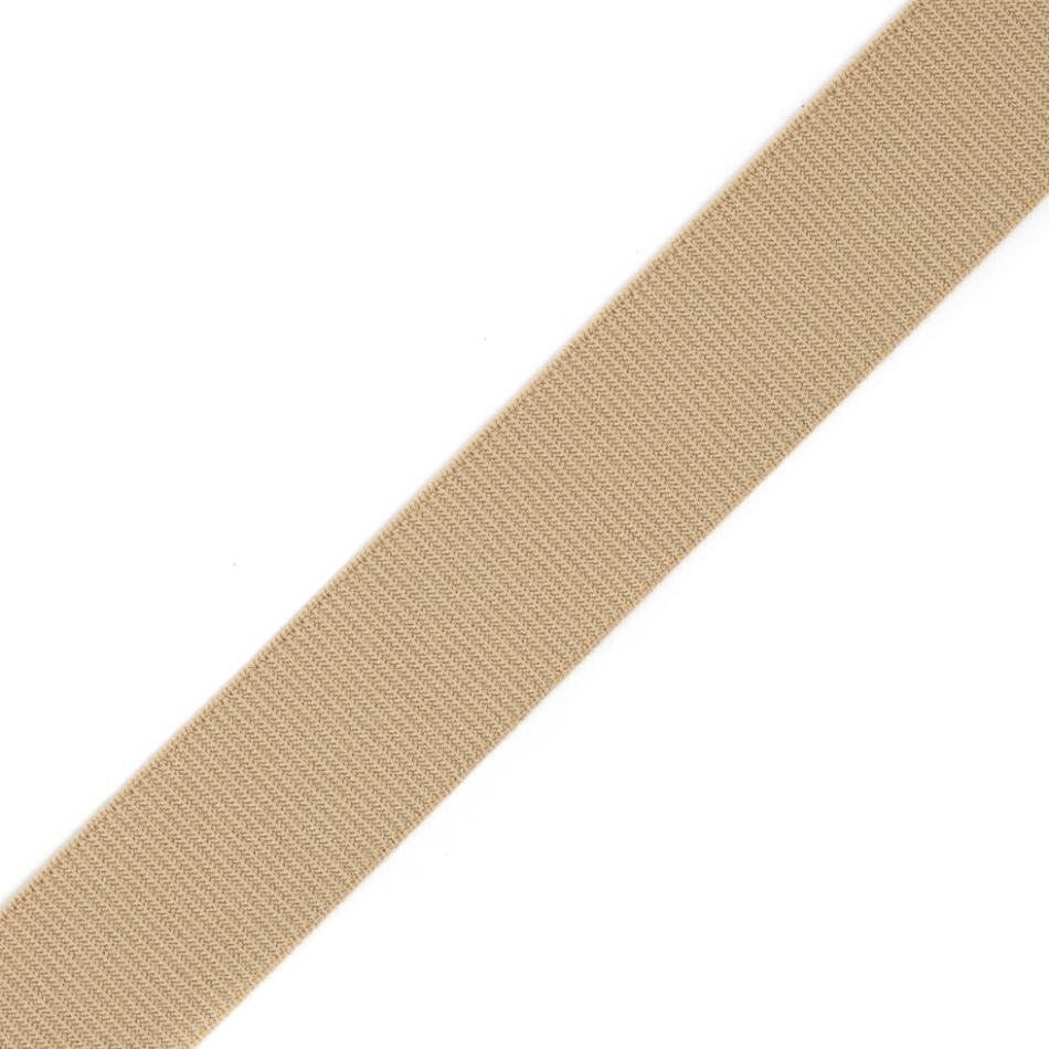 Grosgrain | Khaki Stretch Grosgrain Ribbon – 1" Grosgrain Grosgrain