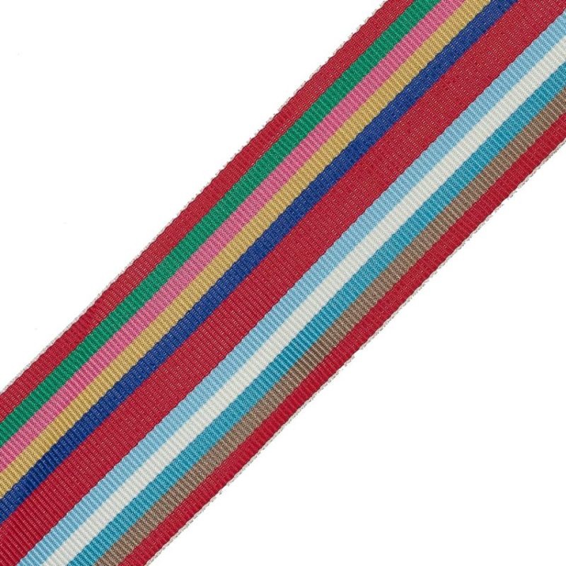 Grosgrain | Multicolor Barcode Stripes Grosgrain Ribbon – 1.5" Grosgrain Grosgrain