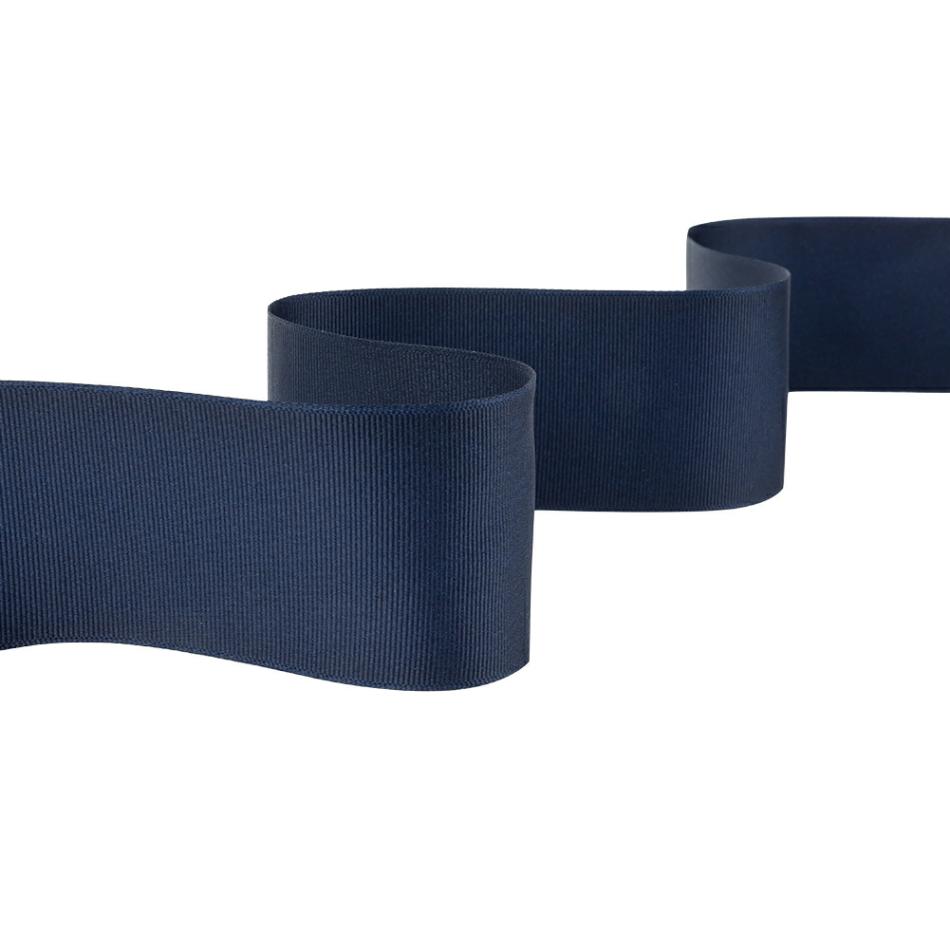 Grosgrain | Navy Grosgrain Ribbon – 2.25" Grosgrain Grosgrain