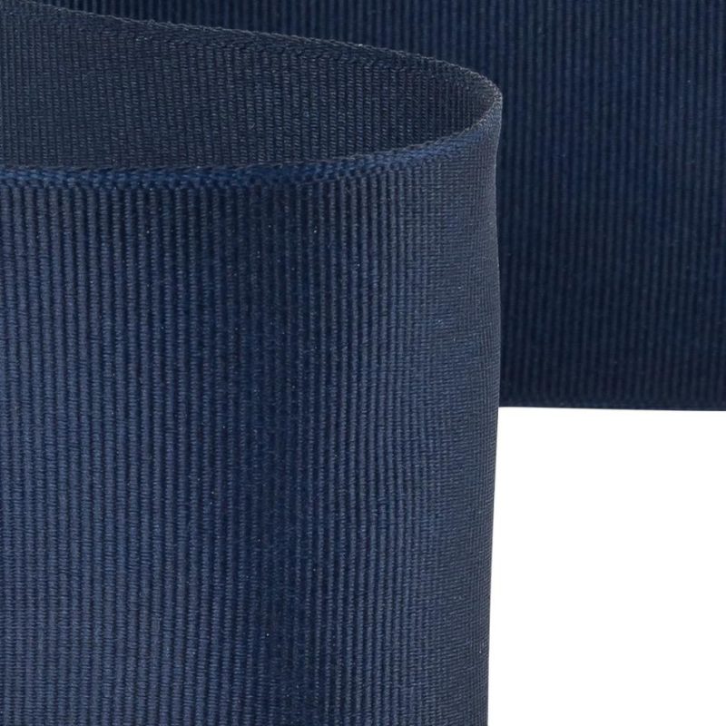 Grosgrain | Navy Grosgrain Ribbon – 2.25" Grosgrain Grosgrain