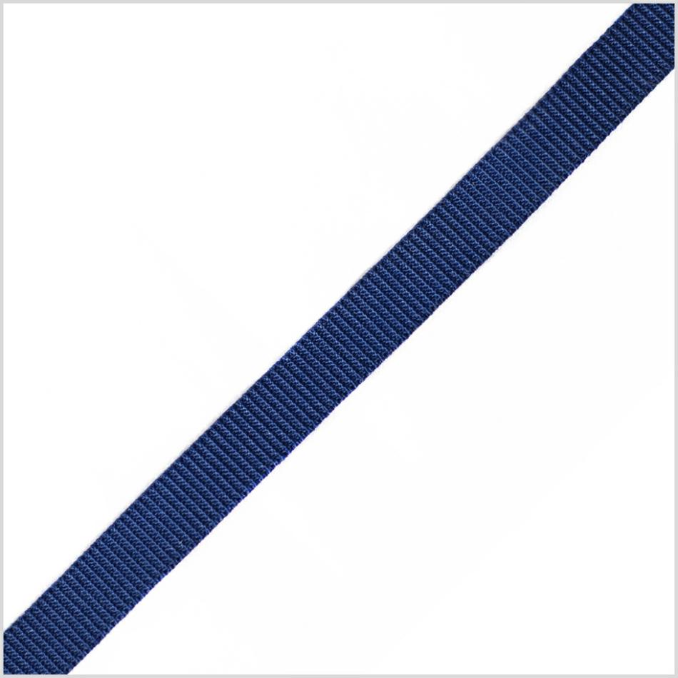 Grosgrain | Navy Stretch Grosgrain – 0.375" Grosgrain Grosgrain