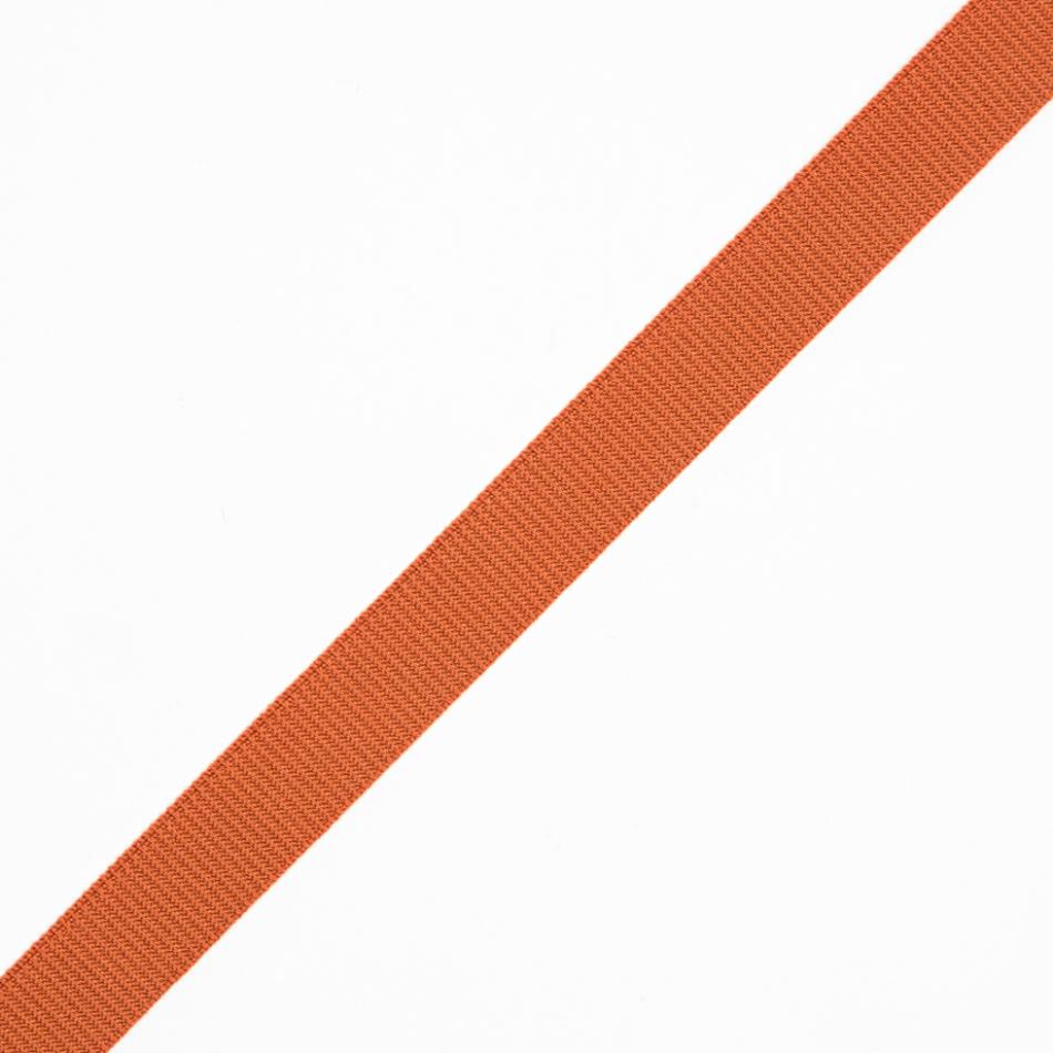 Grosgrain | Orange Stretch Grosgrain – 0.625" Grosgrain Grosgrain