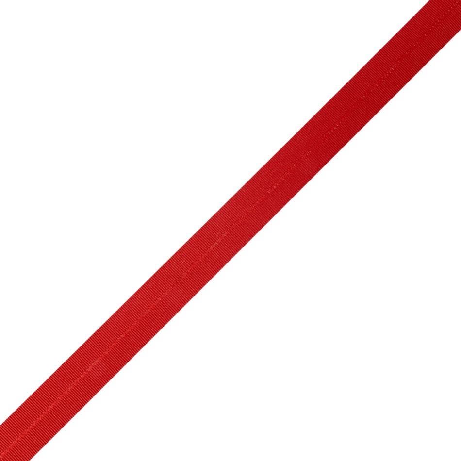 Grosgrain | Red Foldover Grosgrain Ribbon – 0.8125" Grosgrain Grosgrain