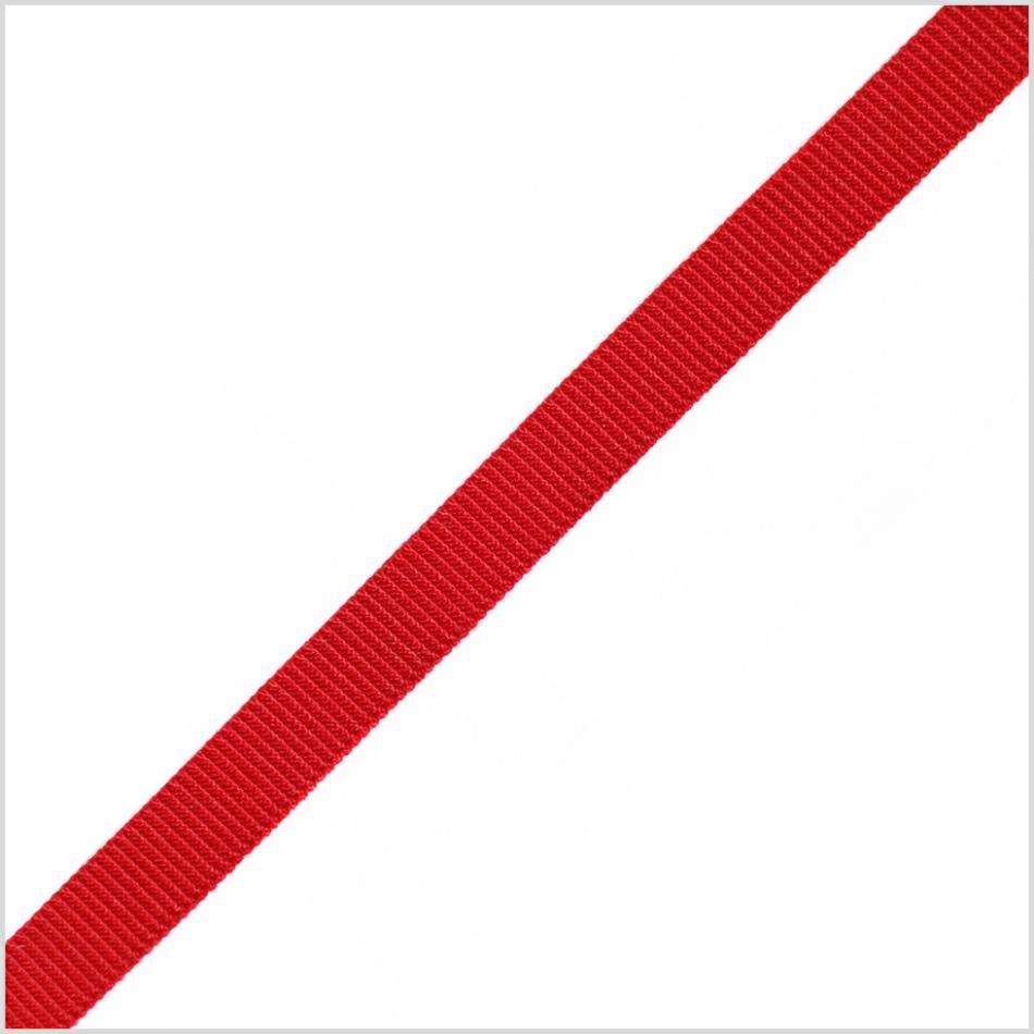 Grosgrain | Red Stretch Grosgrain – 0.375" Grosgrain Grosgrain