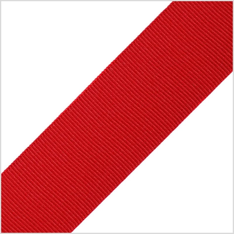 Grosgrain | Red Stretch Grosgrain – 1.5" Grosgrain Grosgrain