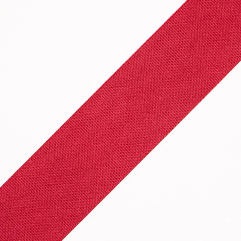 Grosgrain | Red Stretch Grosgrain – 2" Grosgrain Grosgrain