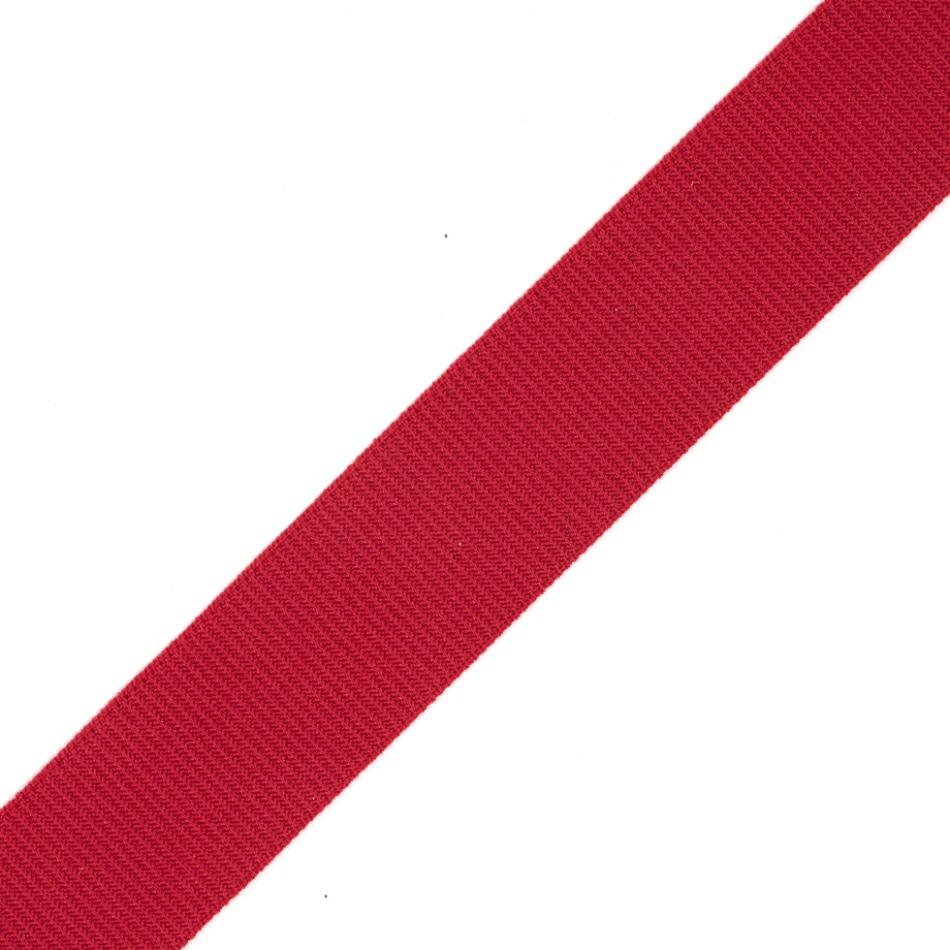 Grosgrain | Red Stretch Grosgrain Ribbon – 1" Grosgrain Grosgrain