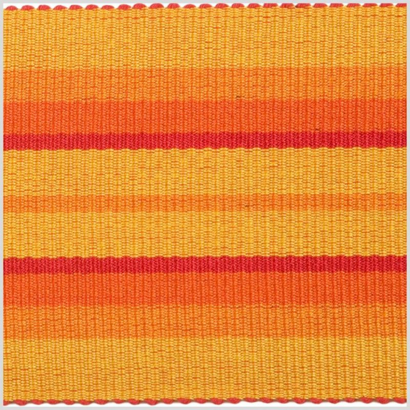 Grosgrain | Sunshine/Orange/Mango Striped Grosgrain Ribbon Grosgrain Grosgrain