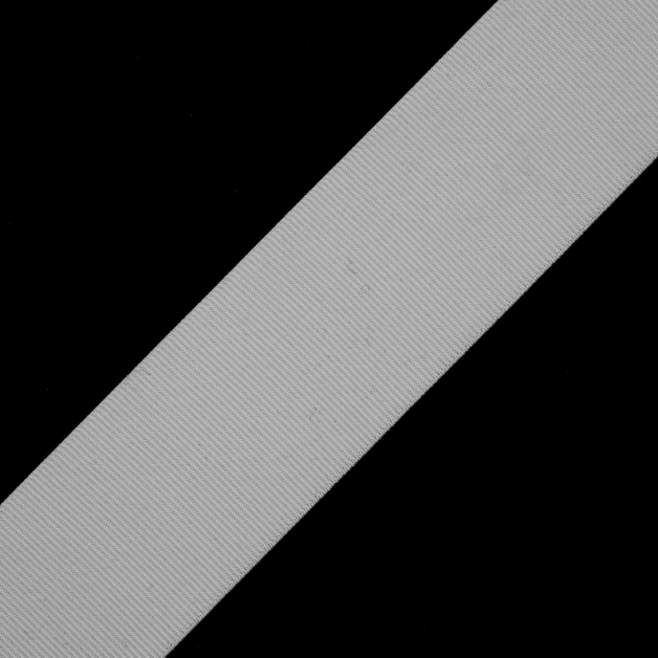 Grosgrain | White Stretch Grosgrain – 2" Grosgrain Grosgrain