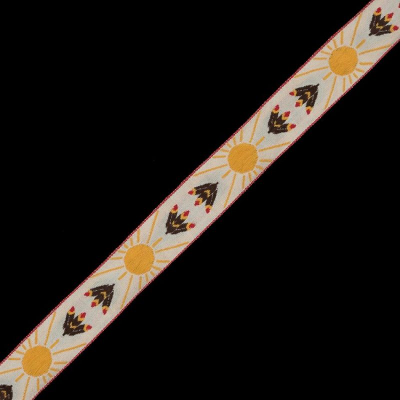 Jacquard | Sunshine German Jacquard Ribbon – 1" Jacquard Jacquard