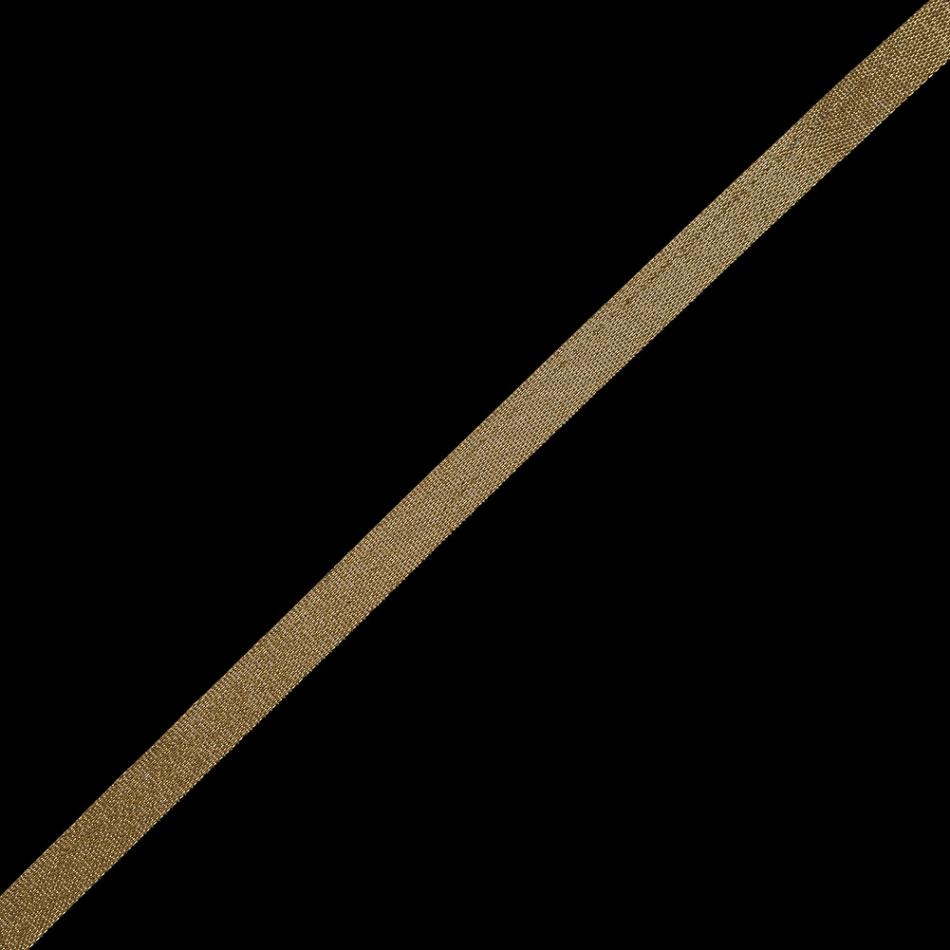 Metallic | Antique Gold Metallic Ribbon – 0.5" Metallic Antique Gold