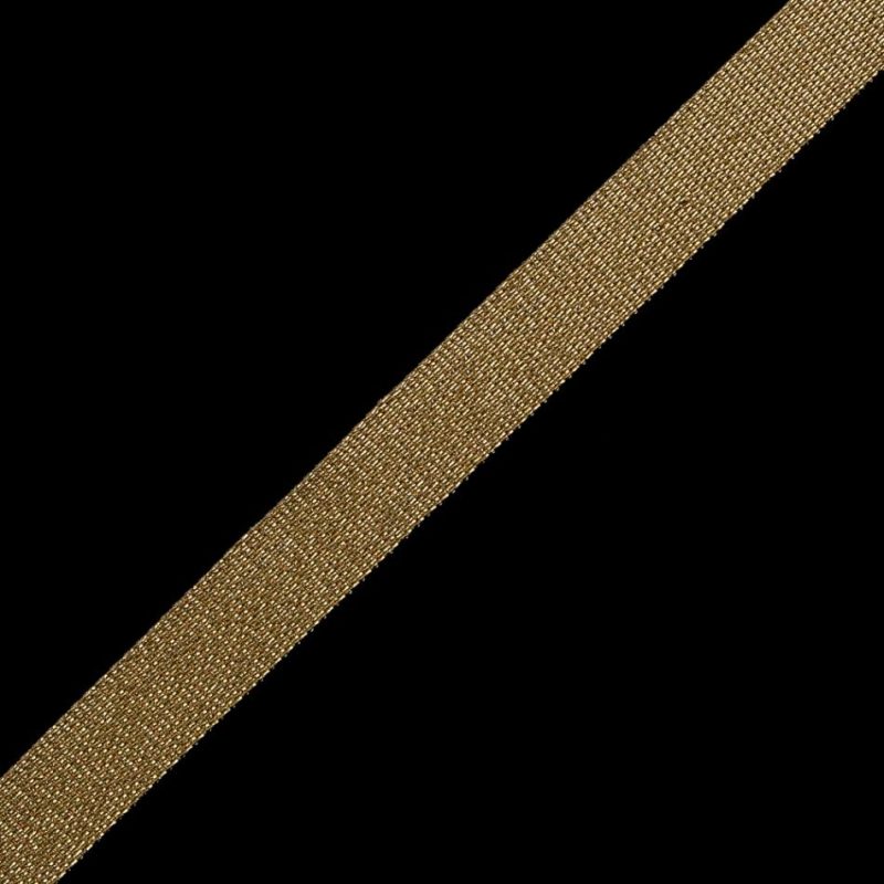 Metallic | Antique Gold Metallic Ribbon – 0.5" Metallic Antique Gold