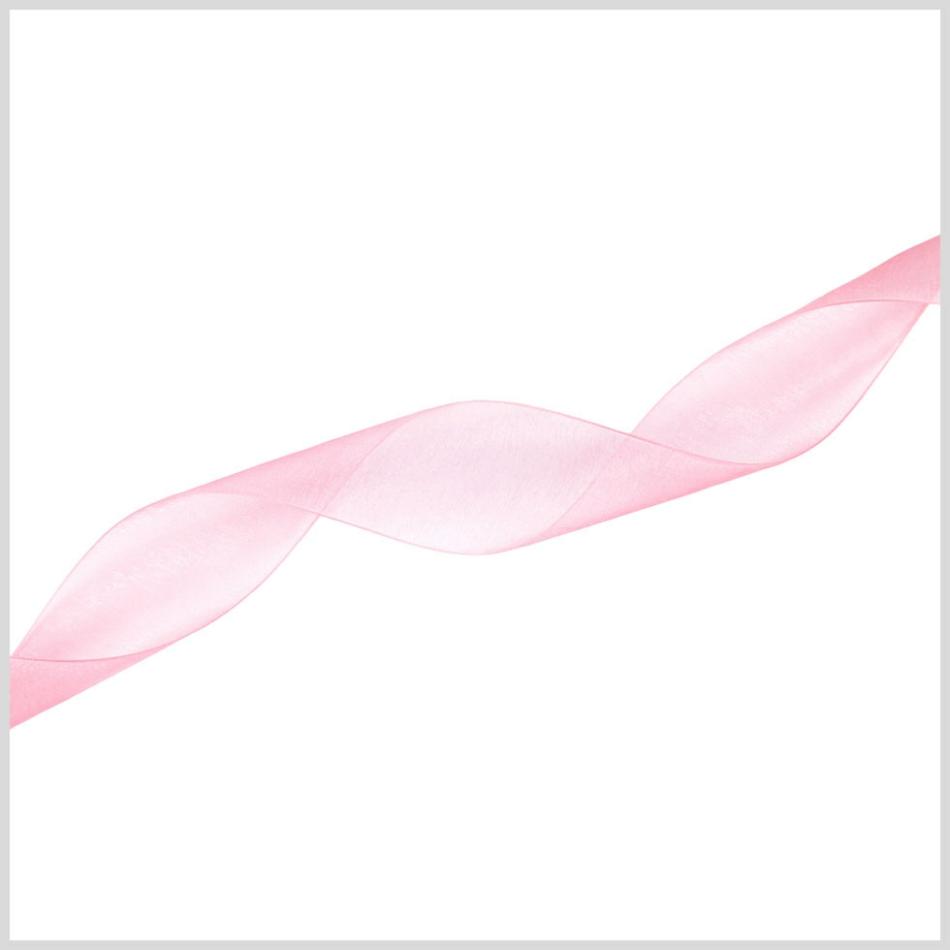 Organza | 1.5" Dusty Rose Organza Ribbon Organza Dusty Rose