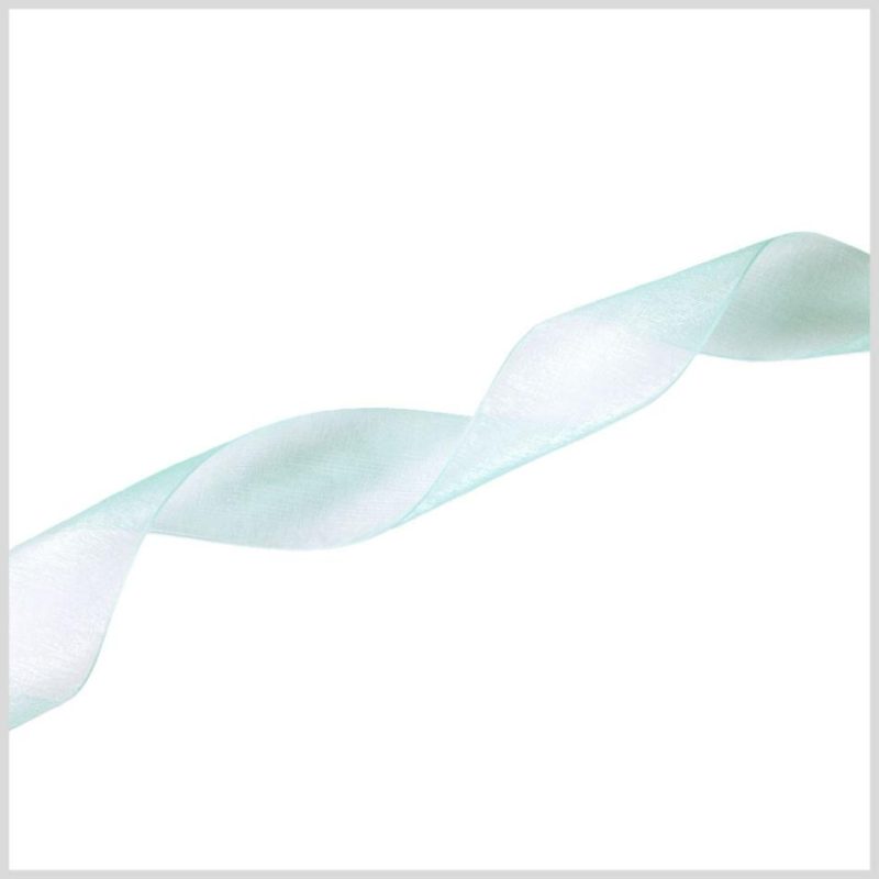 Organza | 1.5" Mint Organza Ribbon Organza Mint