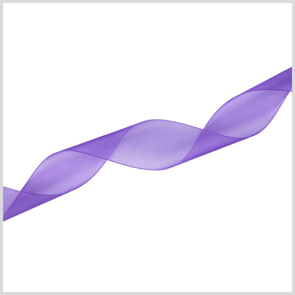 Organza | 1.5" Regal Purple Organza Ribbon Organza Organza