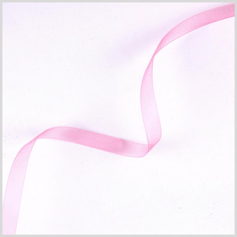 Organza | 3/8" Hot Pink Organza Ribbon Organza Hot Pink