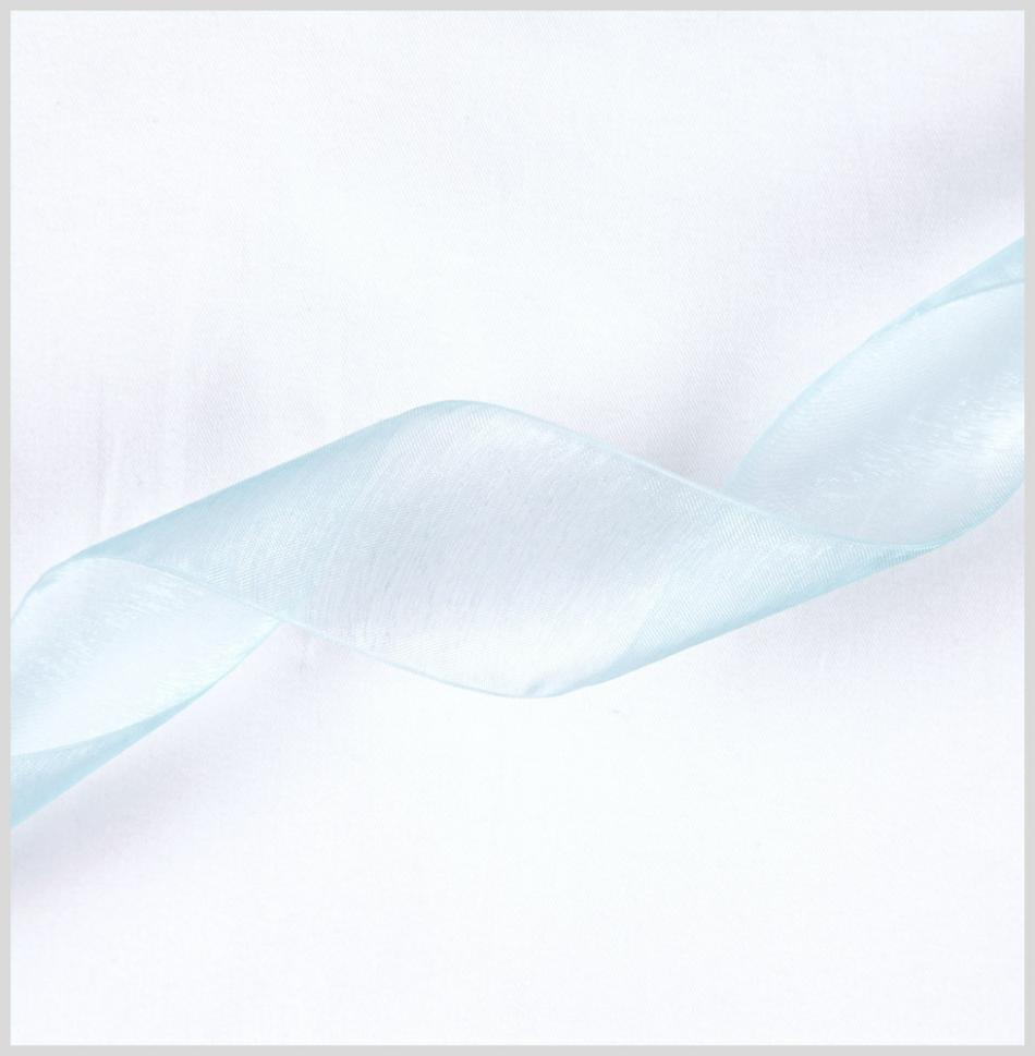 Organza | 3/8" Light Blue Organza Ribbon Organza Lt Blue