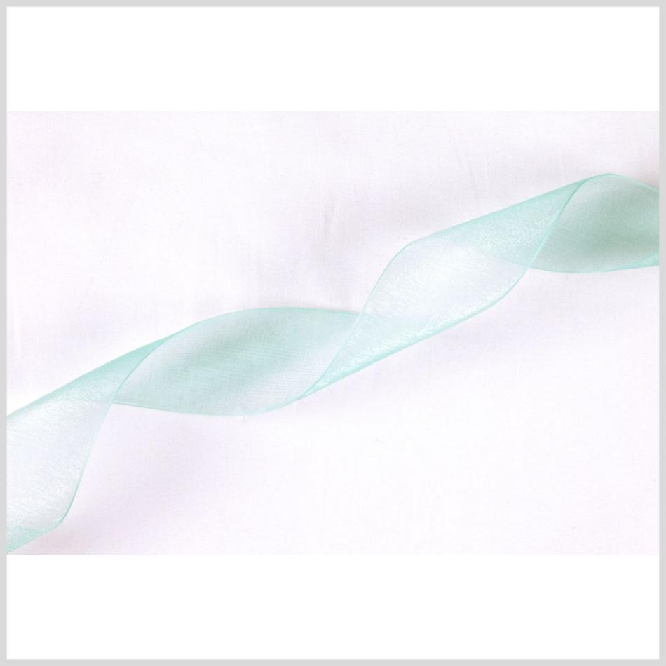 Organza | 3/8" Mint Organza Ribbon Organza Mint