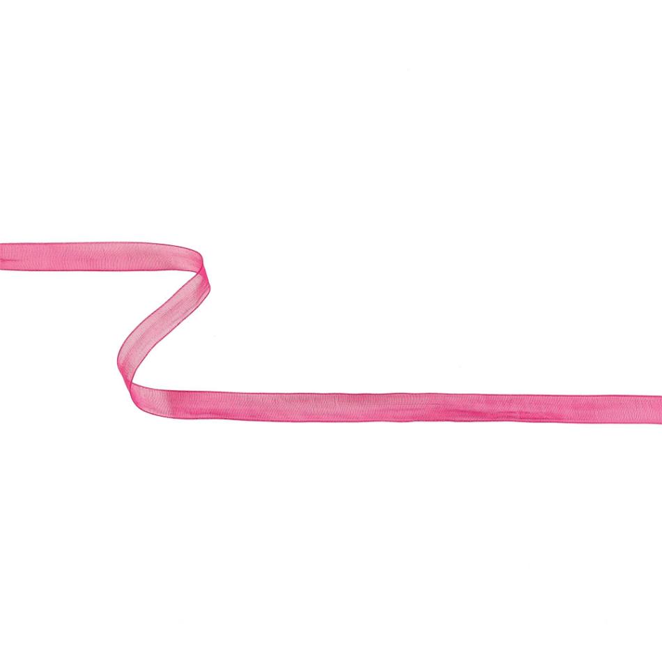 Organza | Fuchsia Sheer Organza Ribbon – 0.375" Organza Organza