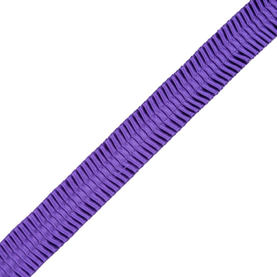 Pleated & Plisse | Purple Deep Knife Pleated Trimming – 1" Pleated & Plisse Light Purple