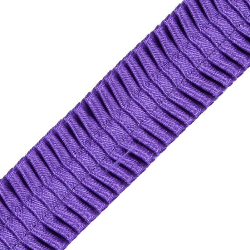 Pleated & Plisse | Purple Deep Knife Pleated Trimming – 1" Pleated & Plisse Light Purple