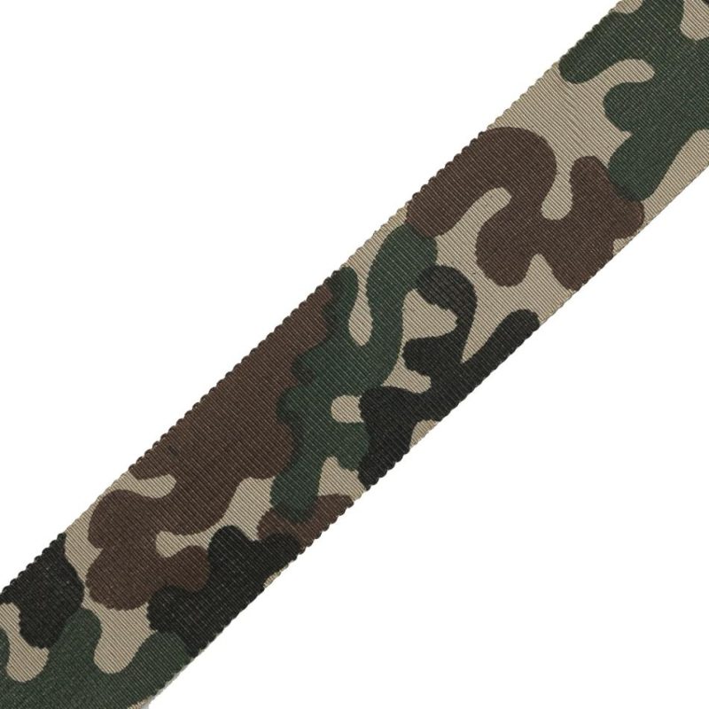 Printed | Camouflage Printed Grosgrain Ribbon – 1" Printed Printed