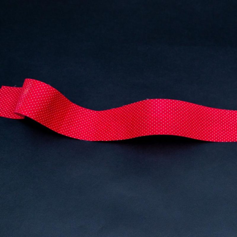 Printed | Red And White Polka Dotted Ribbon – 1.875" Printed Printed