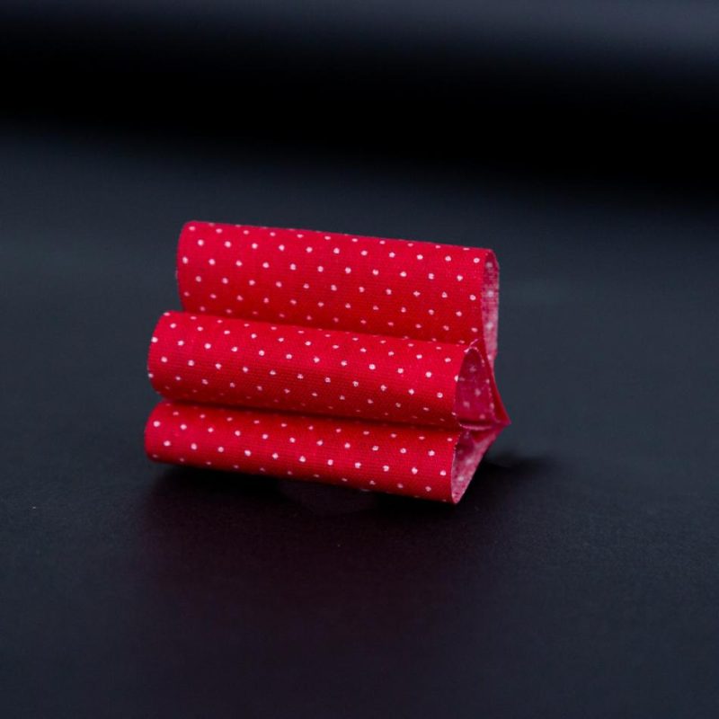 Printed | Red And White Polka Dotted Ribbon – 1.875" Printed Printed