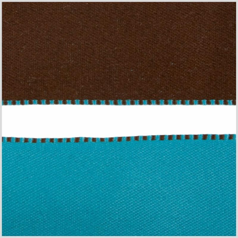 Reversible | Turquoise/Brown Reversible Ribbon Reversible Reversible