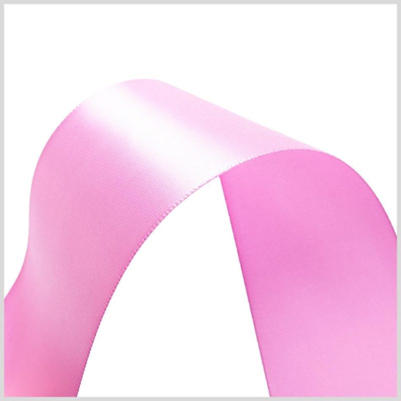 Satin | 1.5" Bubble Gum Single Face Satin Ribbon Ribbons Bubble Gum