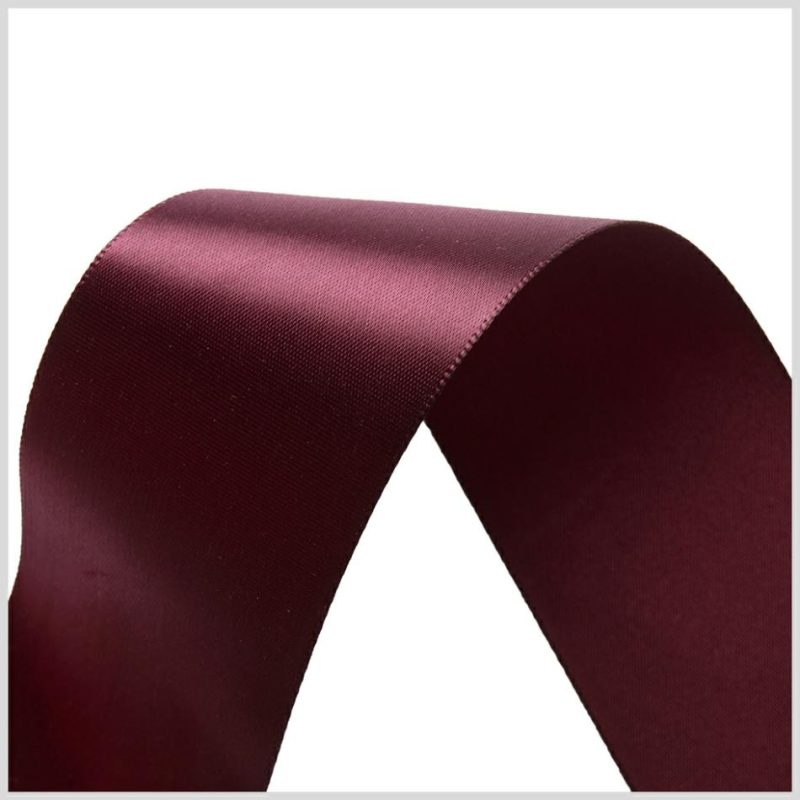 Satin | 1.5" Currant Single Face Satin Ribbon Ribbons Currant