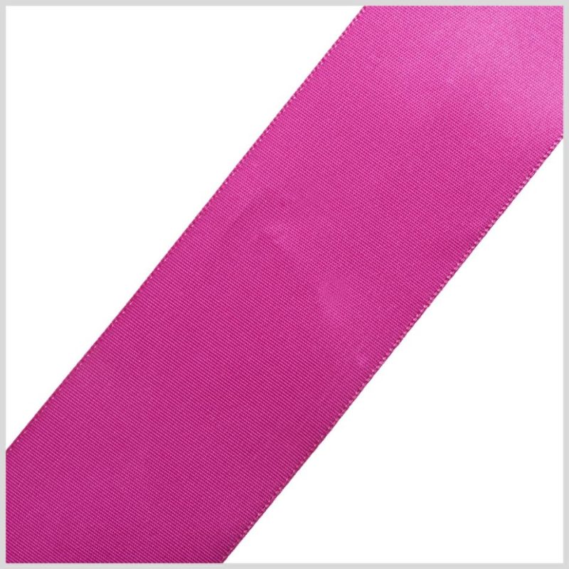 Satin | 1.5" Festive Fuchsia Single Face Satin Ribbon Ribbons Festive Fuchsia