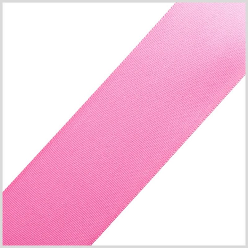 Satin | 1.5" Hot Pink Single Face Satin Ribbon Ribbons Hot Pink