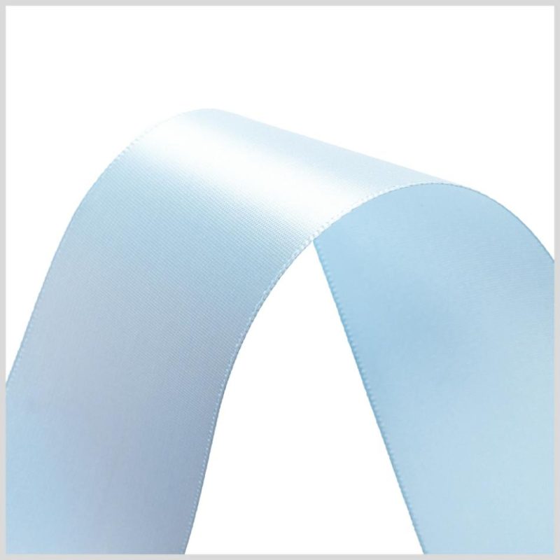 Satin | 1.5" Light Blue Single Face Satin Ribbon Ribbons Light Blue