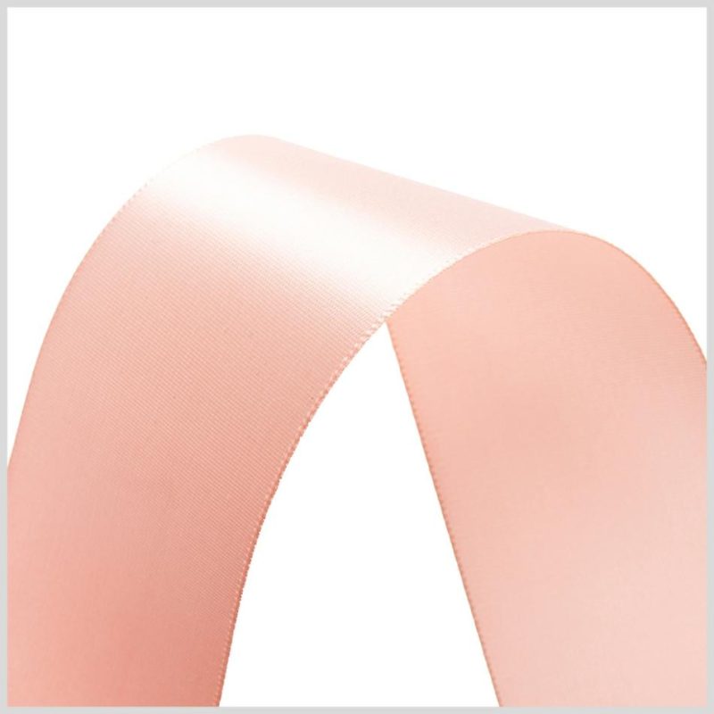 Satin | 1.5" Light Coral Single Face Satin Ribbon Ribbons Light Coral