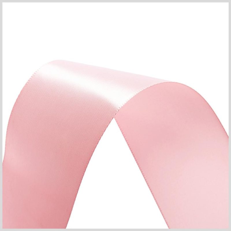 Satin | 1.5" Light Pink Single Face Satin Ribbon Ribbons Light Pink