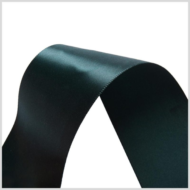 Satin | 1.5" Midnight Jade Single Face Satin Ribbon Ribbons Midnight Jade