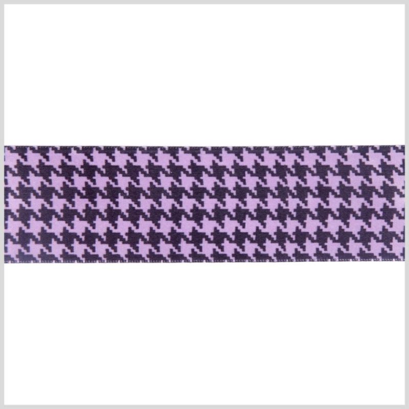 Satin | 1.5" Orchid Printed Satin Ribbon Ribbons Orchid