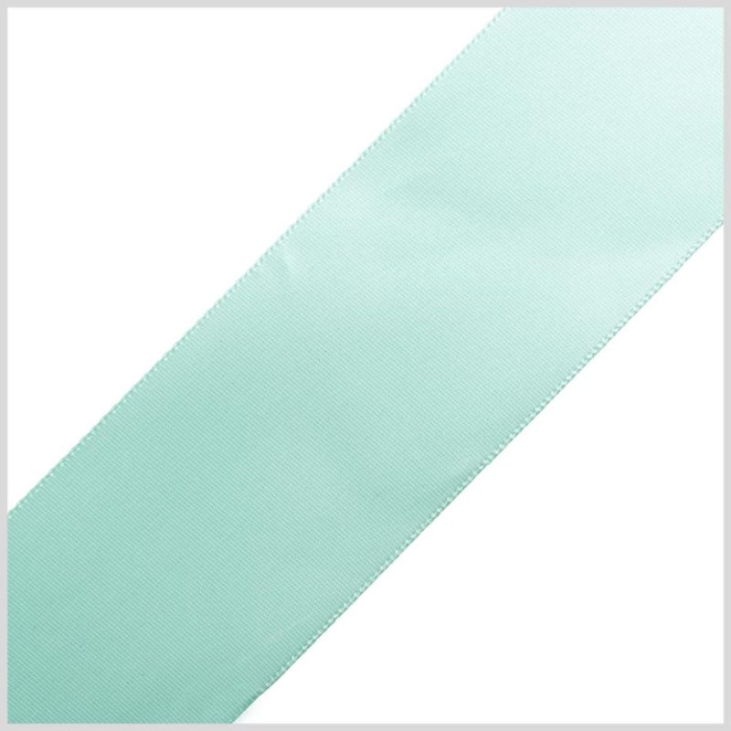 Satin | 1.5" Peppermint Single Face Satin Ribbon Ribbons Peppermint