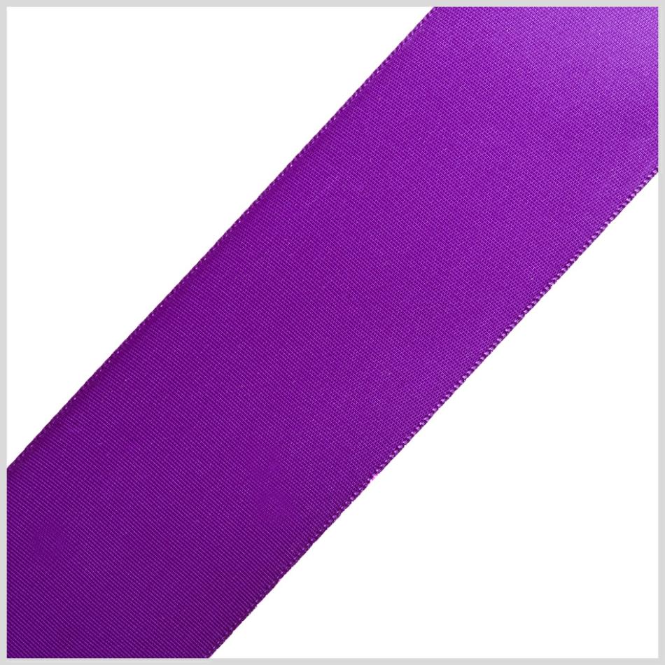 Satin | 1.5" Purple Single Face Satin Ribbon Ribbons Purple