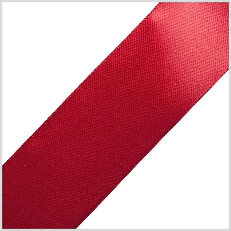 Satin | 1.5" Scarlet Single Face Satin Ribbon Ribbons Satin