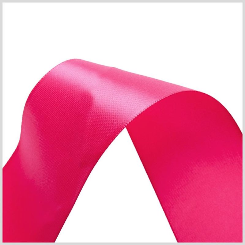 Satin | 1.5" Shocking Pink Single Face Satin Ribbon Ribbons Satin