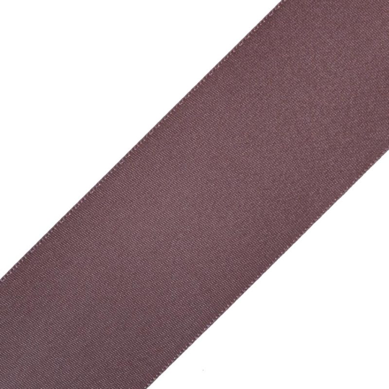 Satin | 1.5" Taupe Single Face Satin Ribbon Ribbons Satin